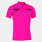 Maillot manches courtes homme Referee rose fluo