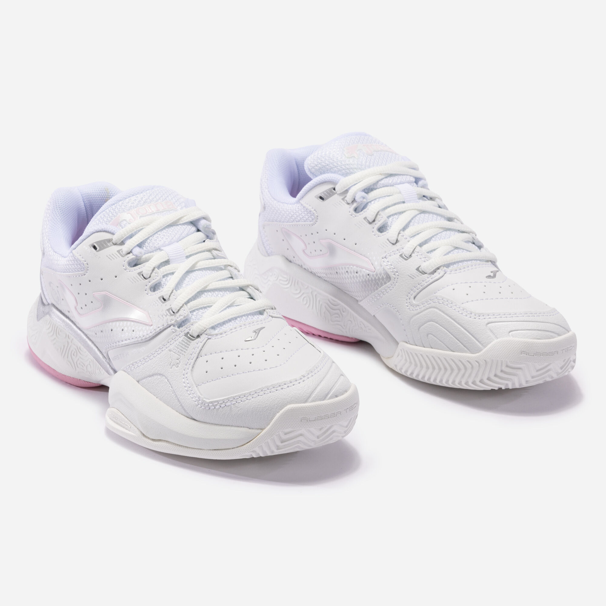 Chaussures T.Master 1000 Lady 23 terre battue femme blanc rose
