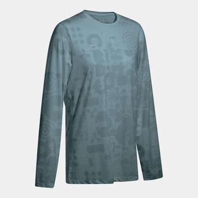 Long sleeve shirt man Challenge blue
