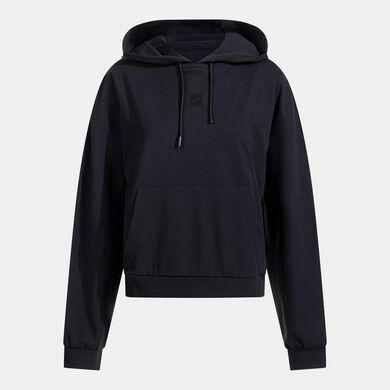 Sudadera con capucha mujer Resort negro