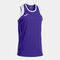 Camiseta sin mangas hombre Final Basket III violeta blanco
