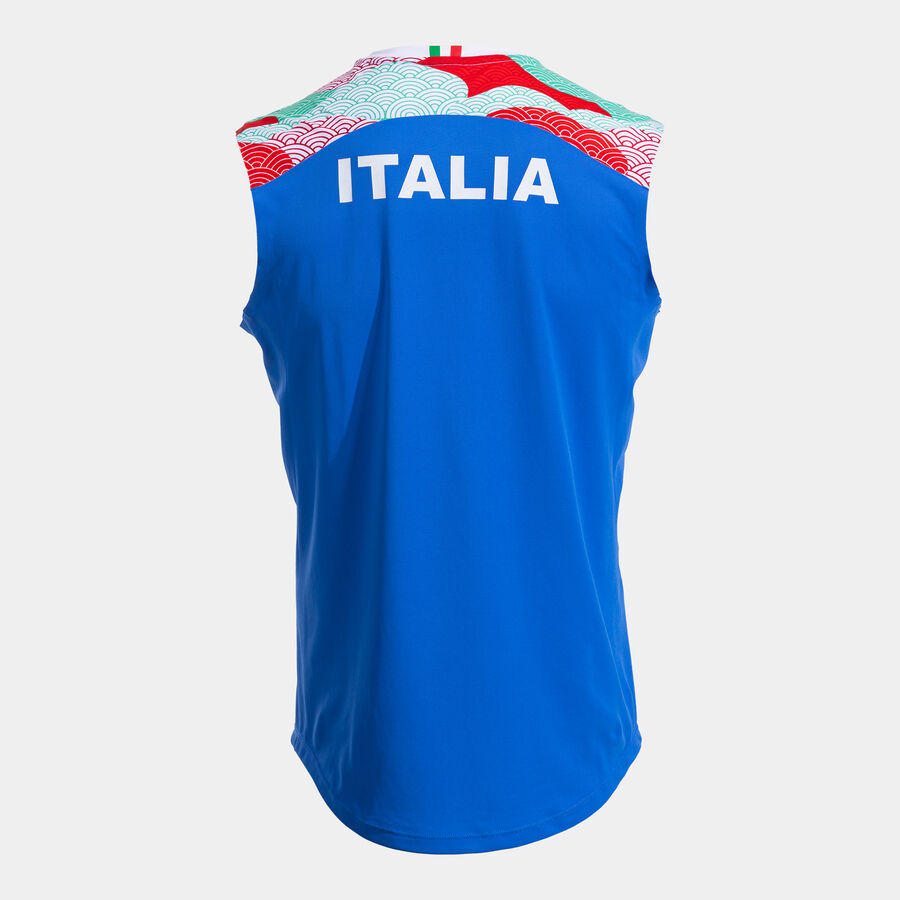 CAMISETA SIN MANGAS COMP. OFI. FED. ITALIA TENIS Y PADEL