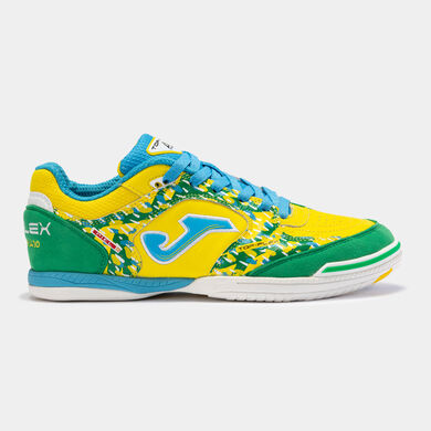 Zapatillas fútbol sala Amandinha Top Flex indoor amarillo verde