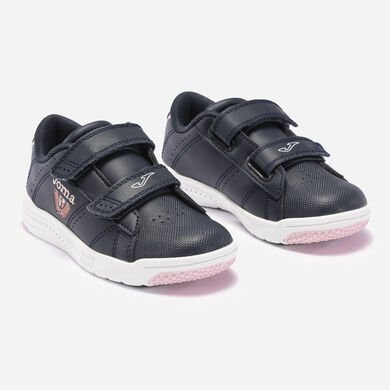 Pantofi sport casual Play 22 junior bleumarin roz