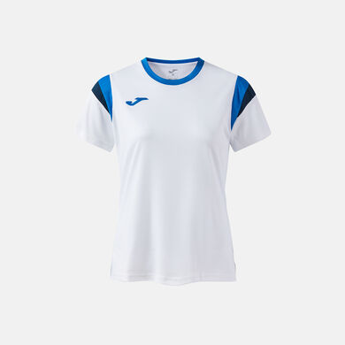 Camiseta manga corta mujer Terra blanco royal