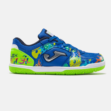 Futsal shoes Top Flex Jr 26 indoor junior royal blue