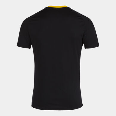 Maglia a manica corta uomo Tiger III nero giallo