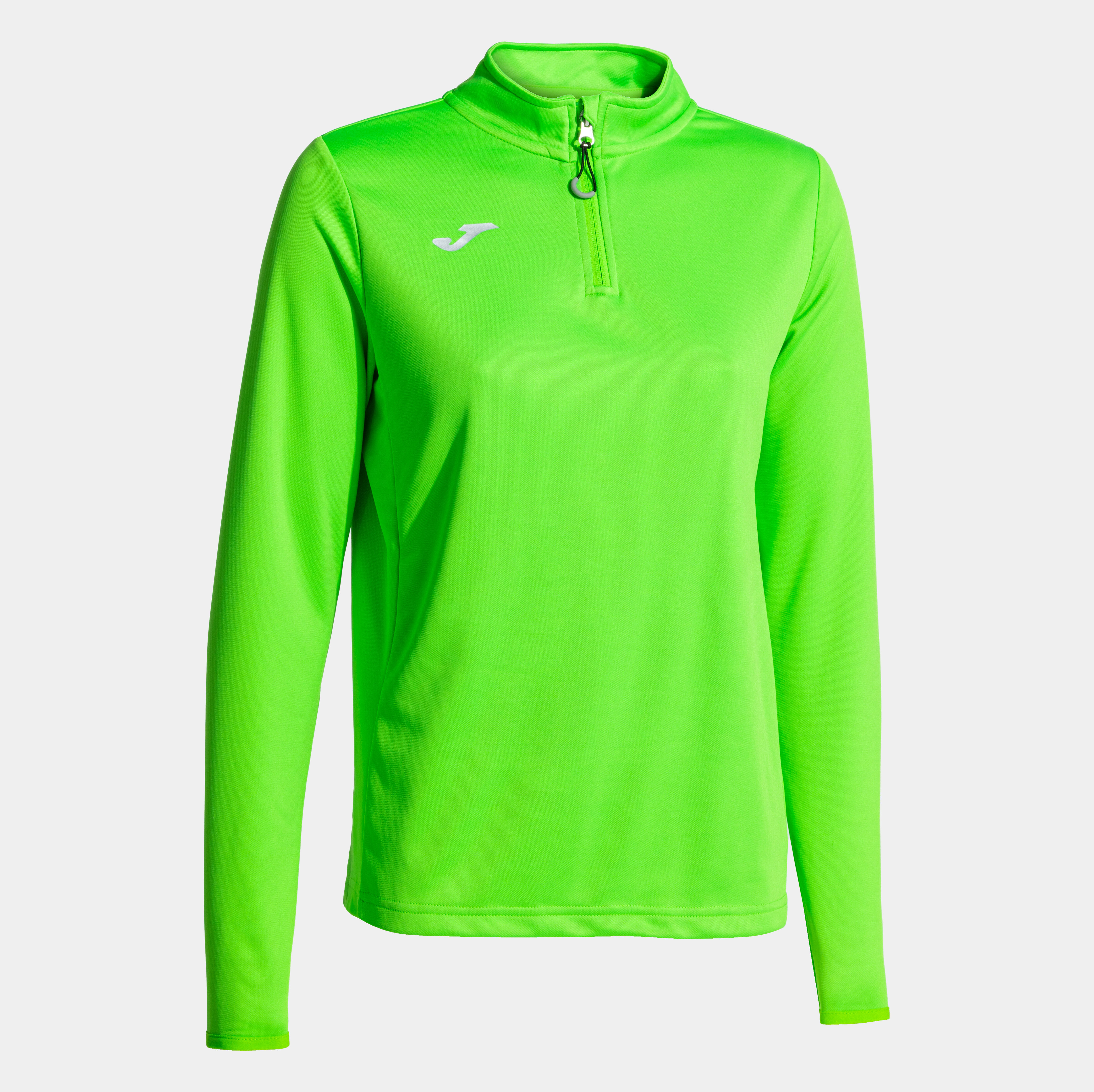 Sweatshirt woman Running Night fluorescent green