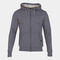 Hooded jacket man Jungle melange gray