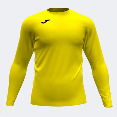 Maglia a manica lunga unisex Brama Academy giallo