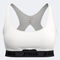 Biustonosz sportowy kobiety Iconic bialy
