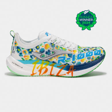 Sapatilhas running R-1000 25 Maratona De Ibiza unissexo branco