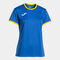 Camiseta manga corta mujer COMBI PREMIUM royal amarillo