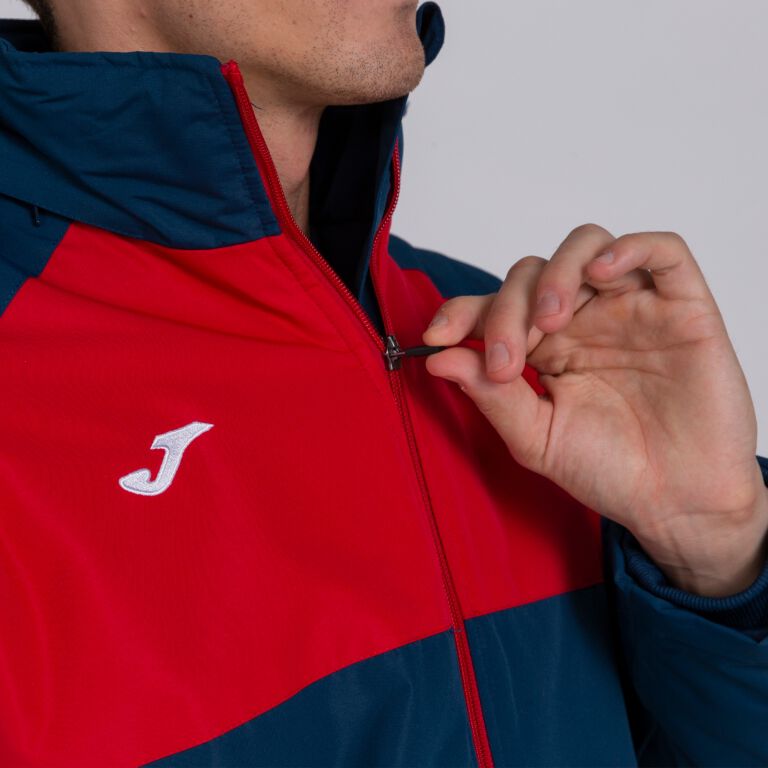 Anorak man Andes navy blue red