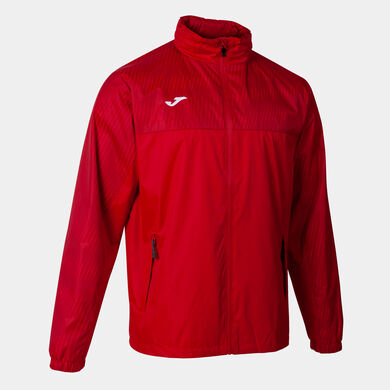 Impermiável homem Montreal vermelho