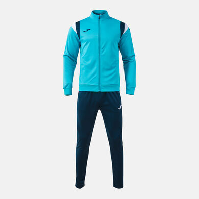 Fato de treino homem Terra azul-turquesa fluorescente azul marinho escuro