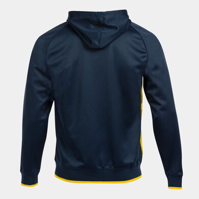 Hooded jacket man Supernova III navy blue yellow