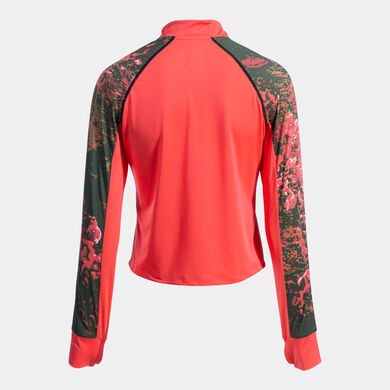 Sweatshirt frau Explorer III korallenrot