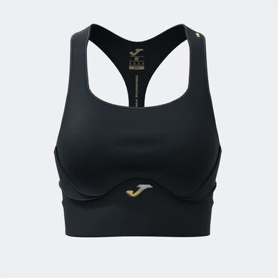 Reggiseno sportivo donna R-Night nero