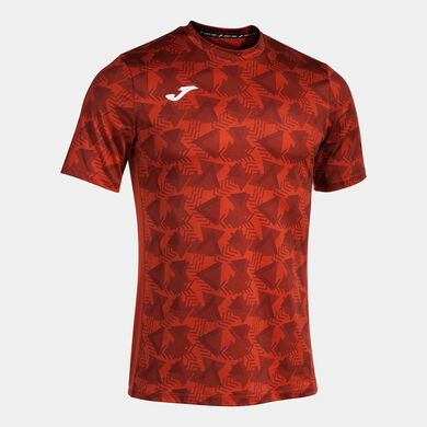 Maillot manches courtes homme R-Trail Nature rouge