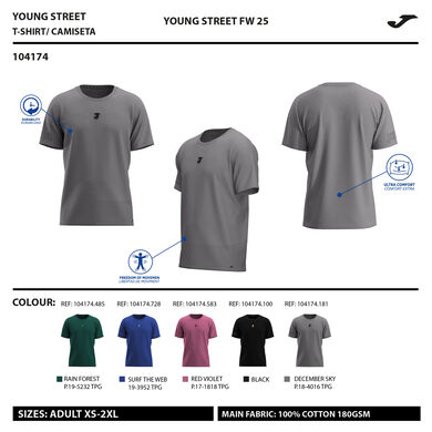 Camiseta manga corta hombre U-Tribe verde