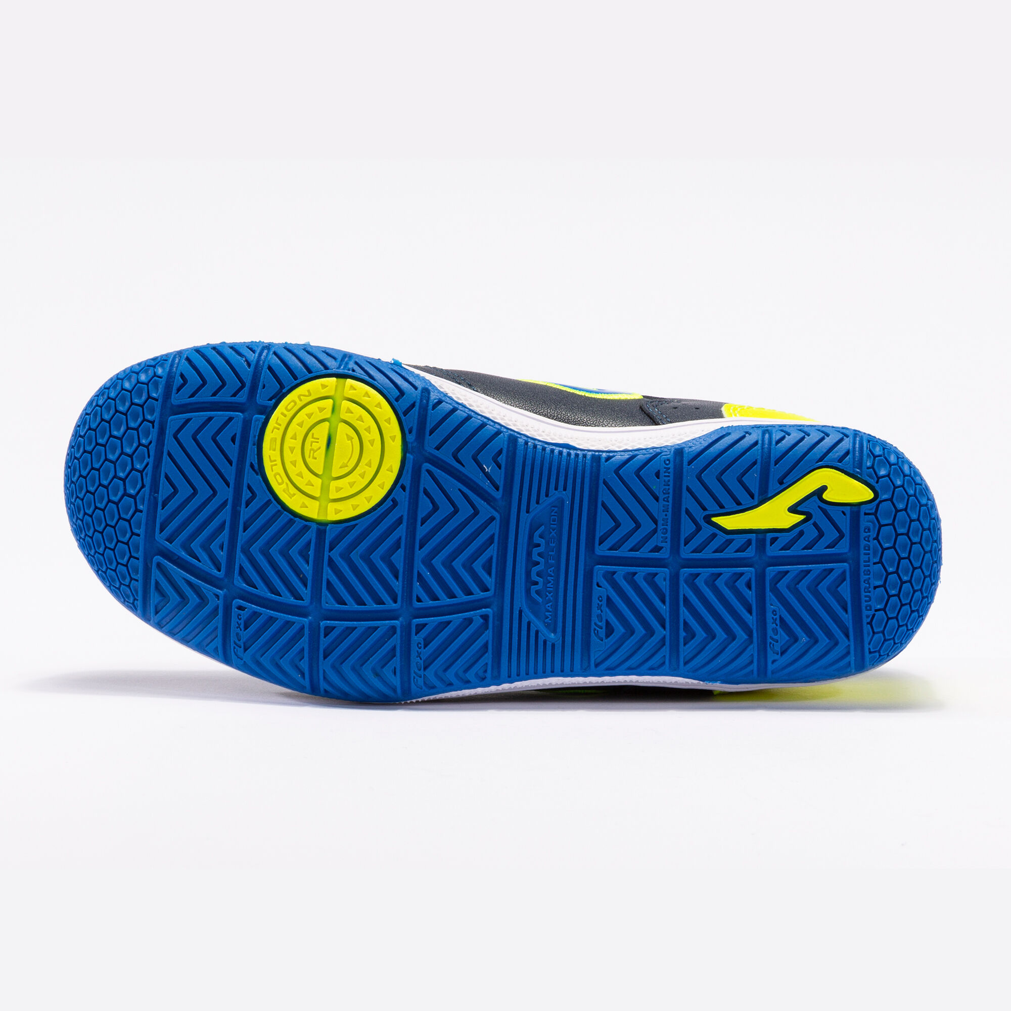 Futsal shoes Top Flex Jr 23 indoor junior navy blue yellow