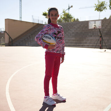 Mallas largas niña Street fucsia