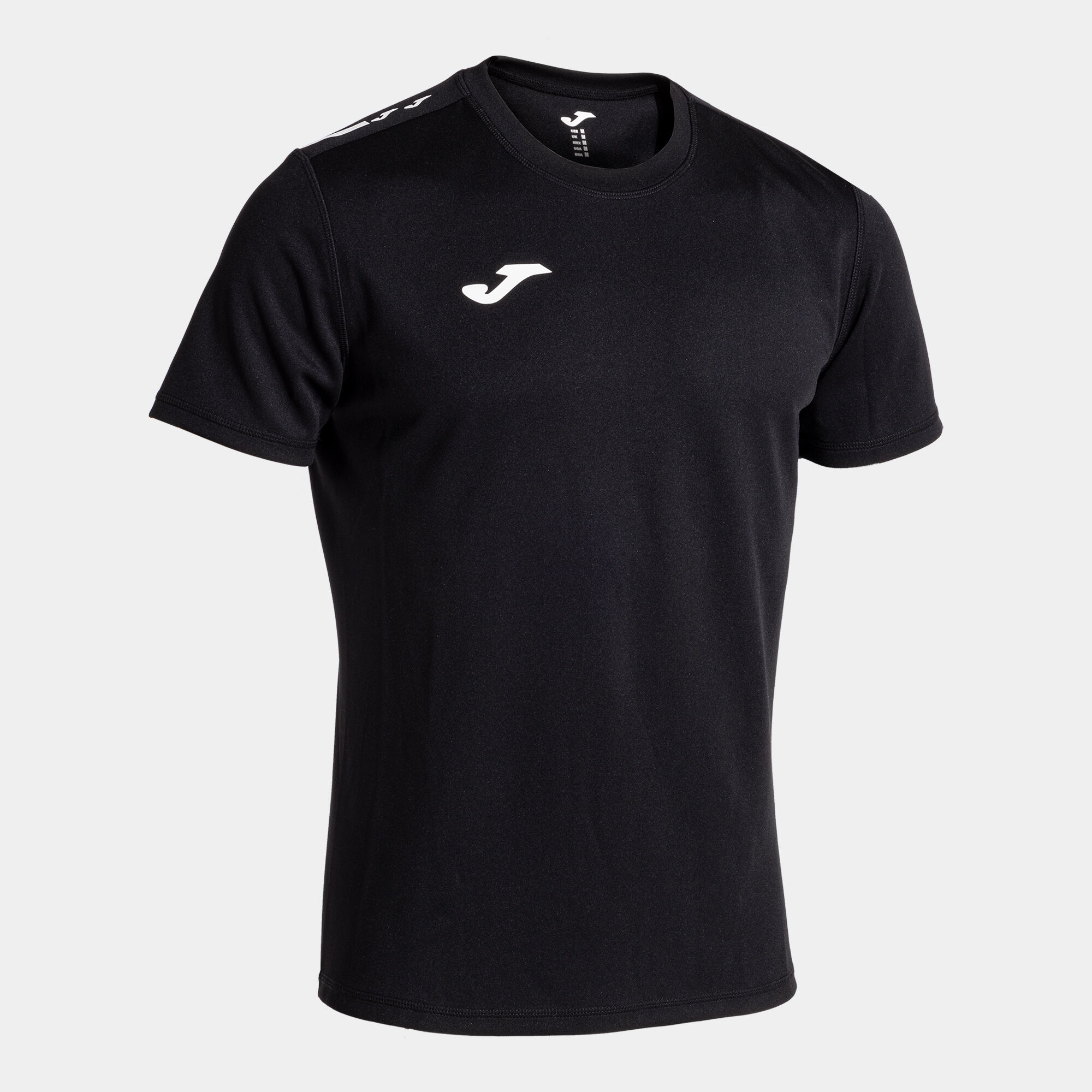 Camiseta manga corta hombre Olimpiada rugby negro