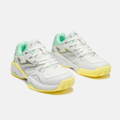 Sportschuhe Master 1000 Jr 26 lehm junior wei&szlig; t&uuml;rkis