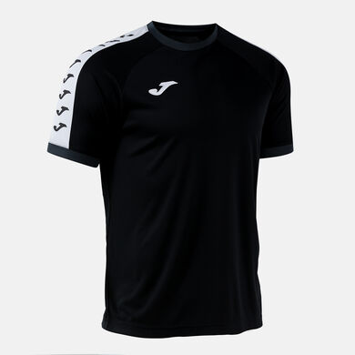 T-shirt manga curta homem Heroic preto antracite