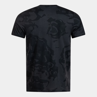 Camiseta manga corta hombre indoor negro
