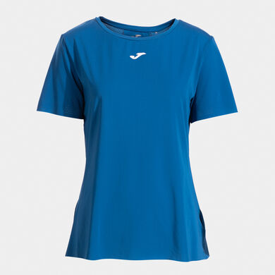 Shirt short sleeve woman Indoor gym blue
