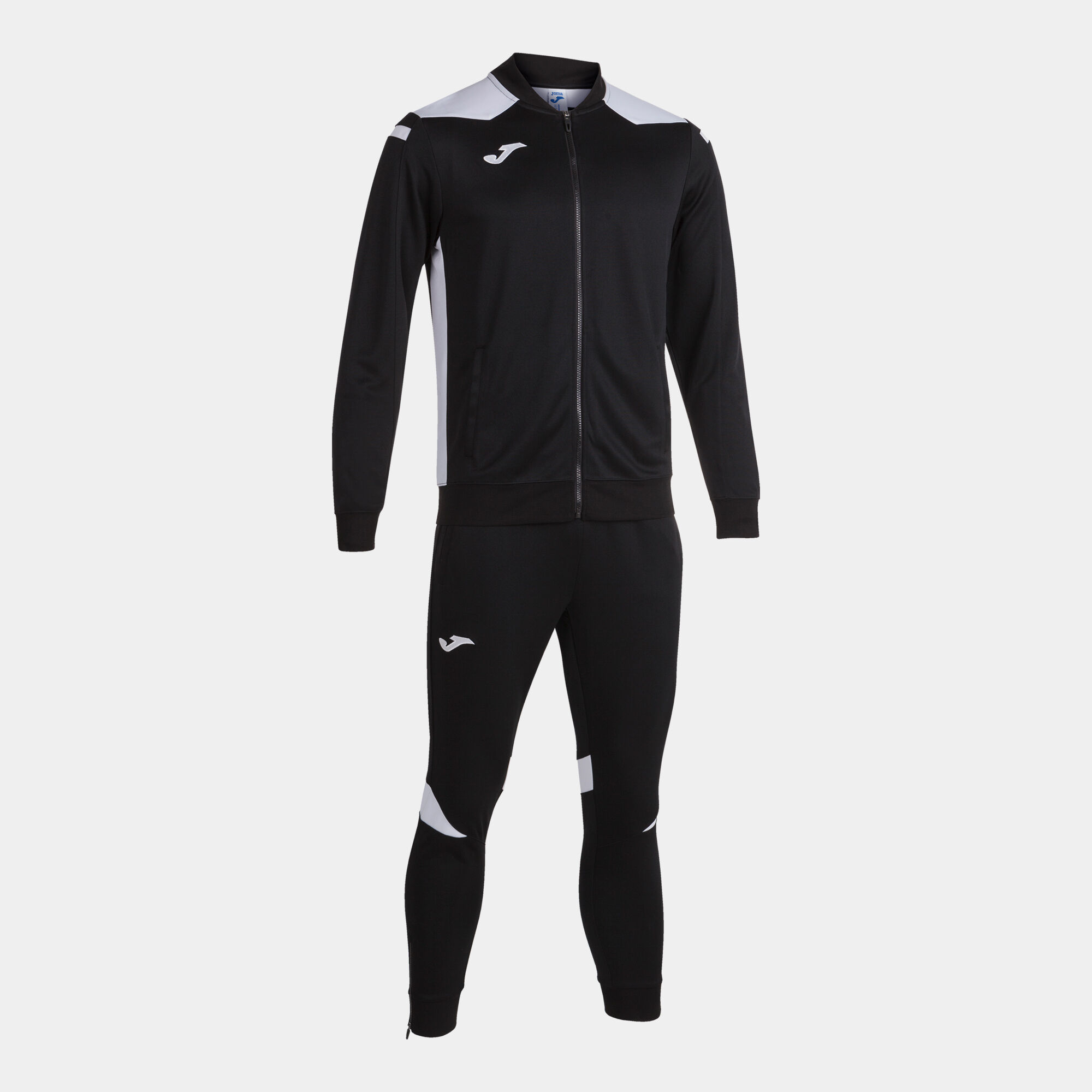 Black and white tracksuit hot sale