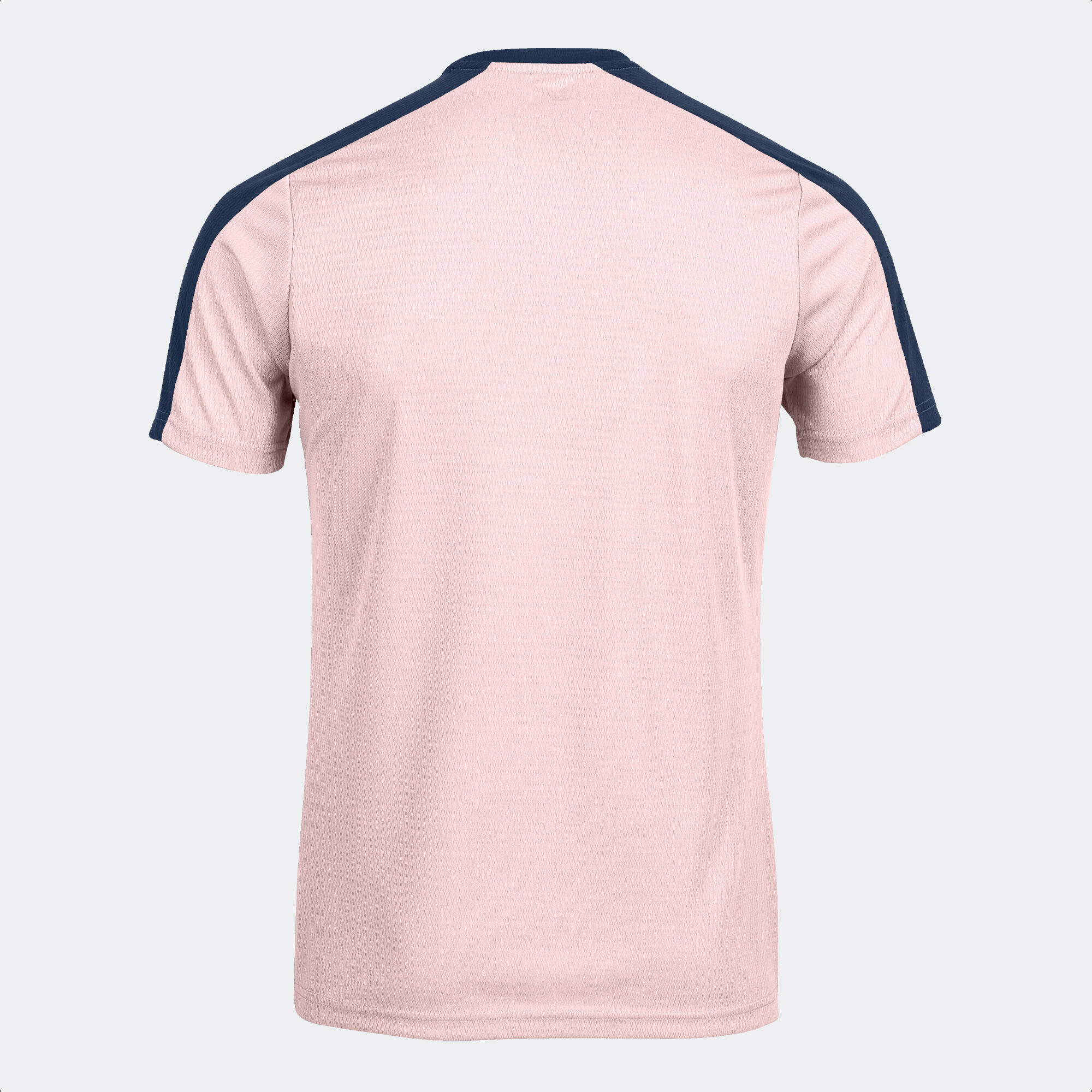 T-shirt manga curta homem Eco Championship rosa azul marinho