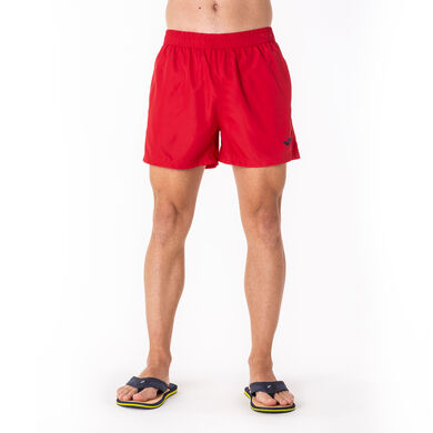 Maillot bermuda homme Antilles rouge