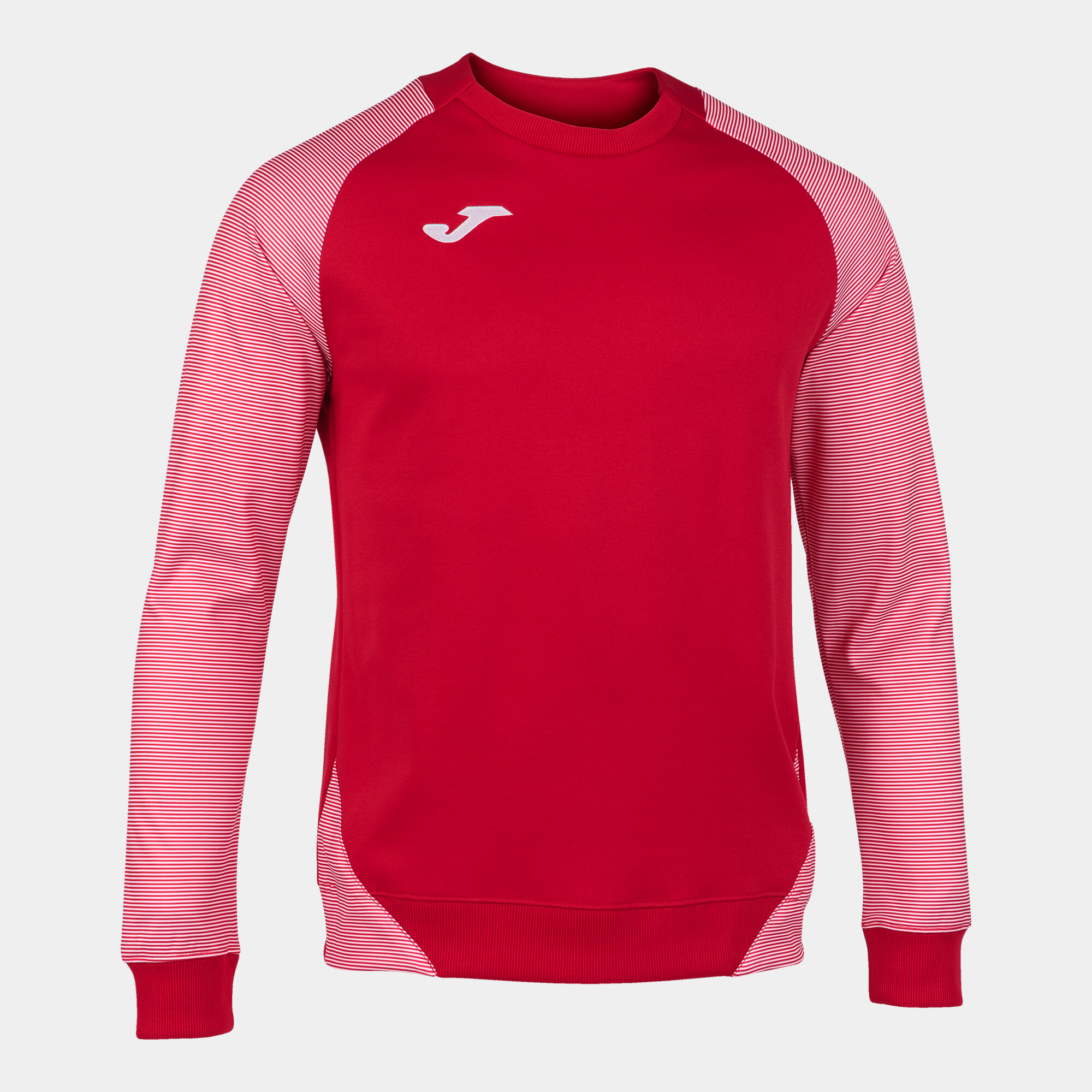 Sweatshirt mann Essential II rot weiß