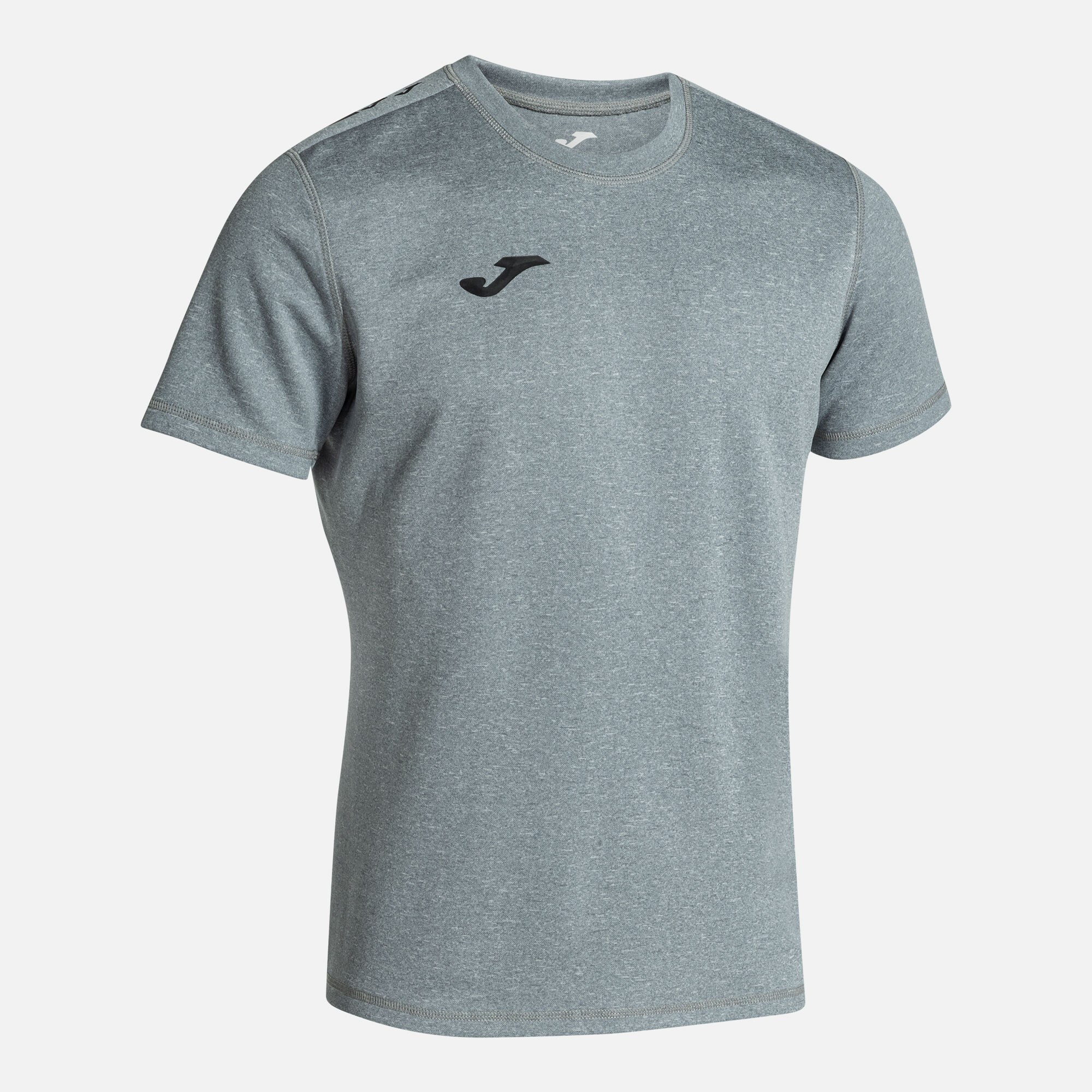 Shirt short sleeve man Olimpiada rugby melange gray