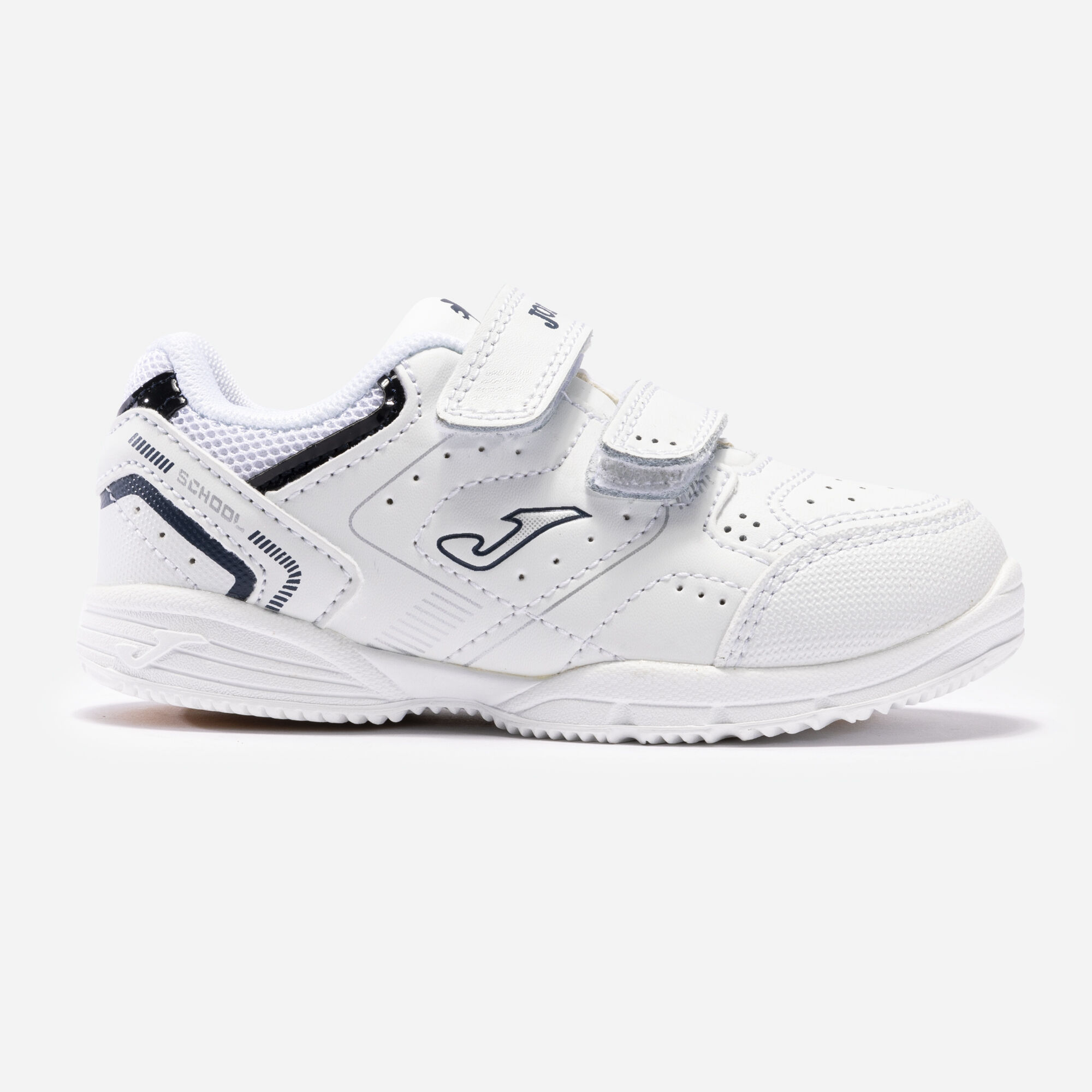 CASUAL SHOES SCHOOL 21 JUNIOR WHITE NAVY BLUE