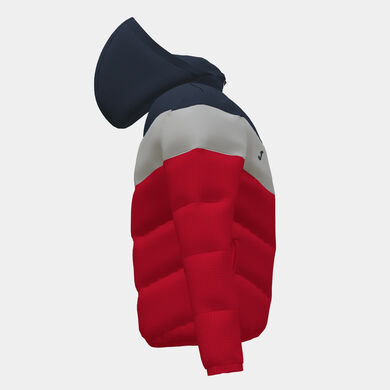 Anorak man Park red navy blue