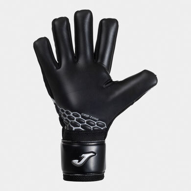 Guantes portero f&uacute;tbol Brave negro gris