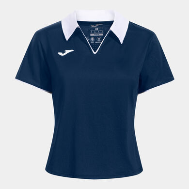 Polo shirt short-sleeve woman Torneo blue