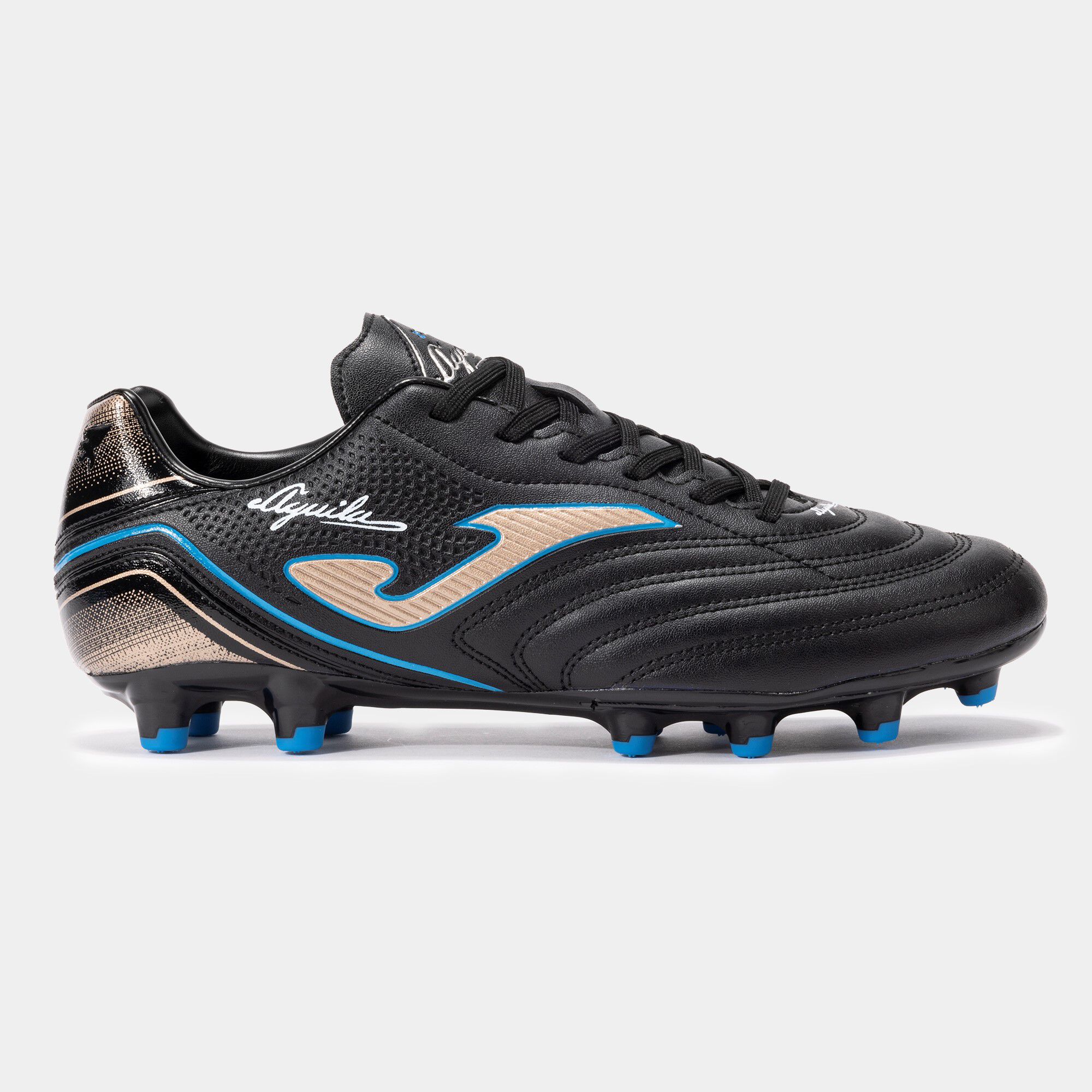 Football boots Aguila 23 firm ground FG black gold