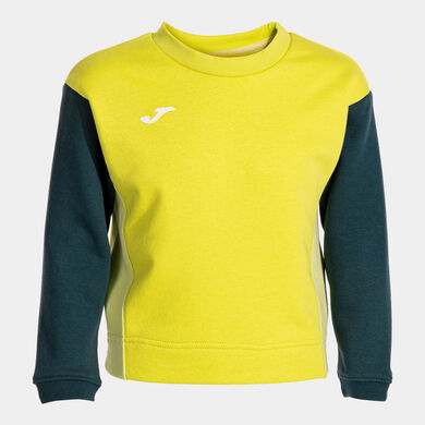Sudadera unisex Stripe Adventure verde marino