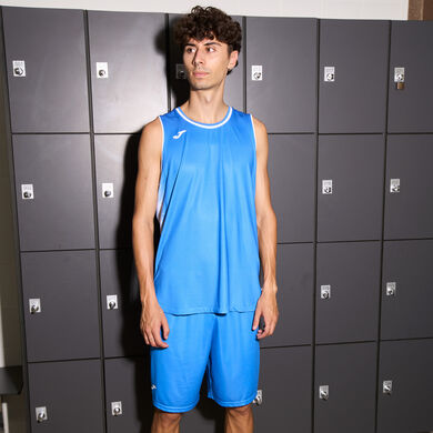 Set man Final Four royal blue white