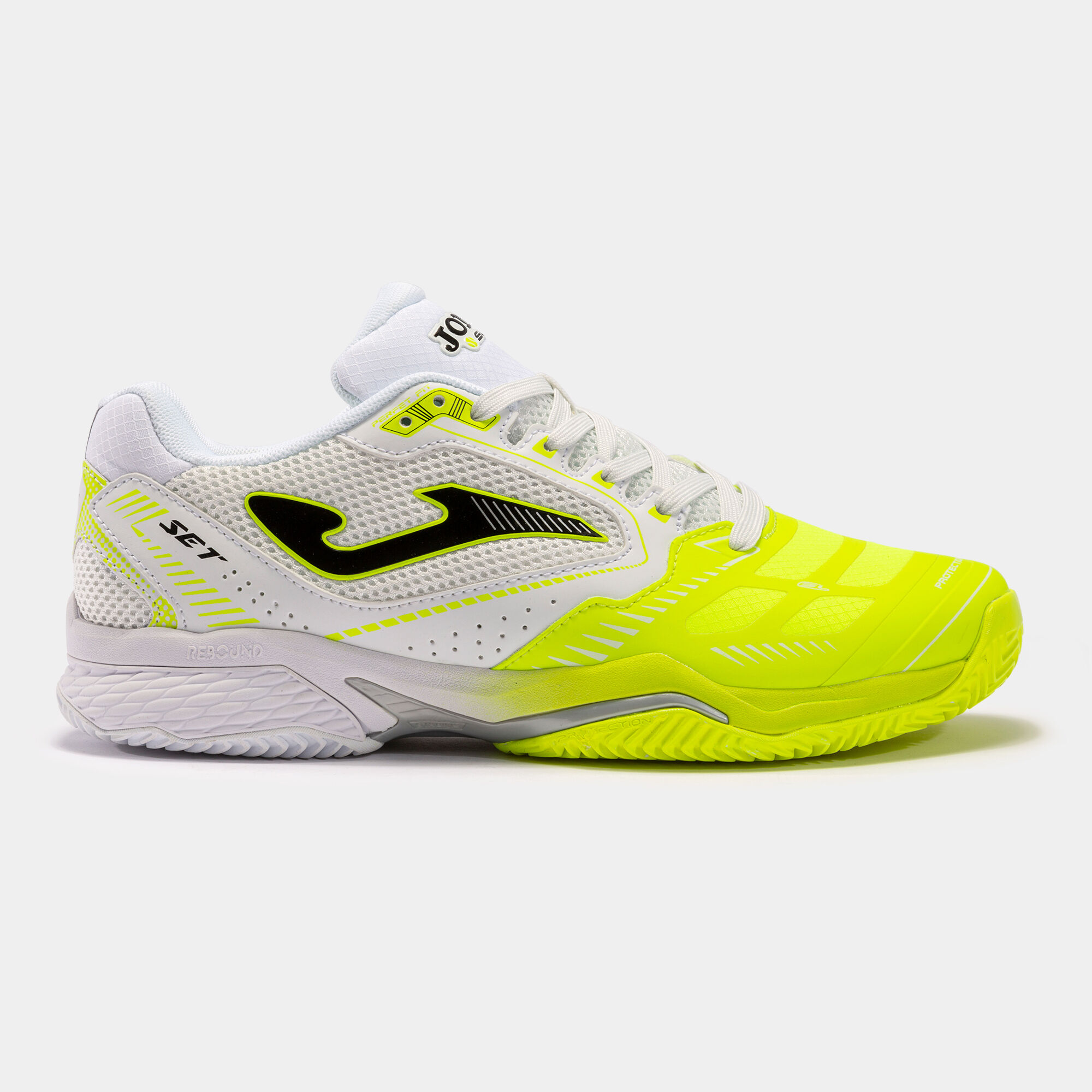 SHOES SET 22 CLAY MAN FLUORESCENT YELLOW WHITE