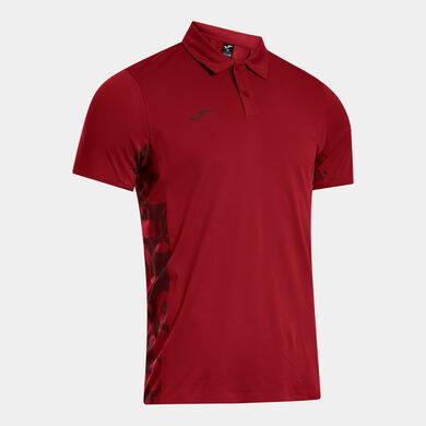 Polo shirt short-sleeve man Challenge red