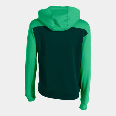Hooded sweater boy Park green