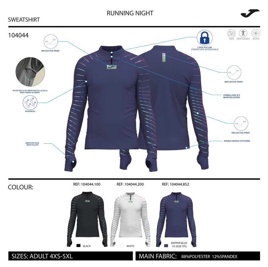SUDADERA R-CITY HELIUM