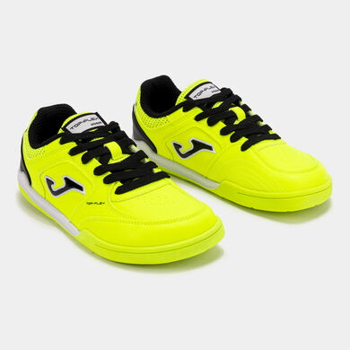 Zapatillas fútbol sala Top Flex Junior Barefoot 25 indoor junior amarillo flúor