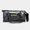 Bolsa de deporte Splash negro verde flúor